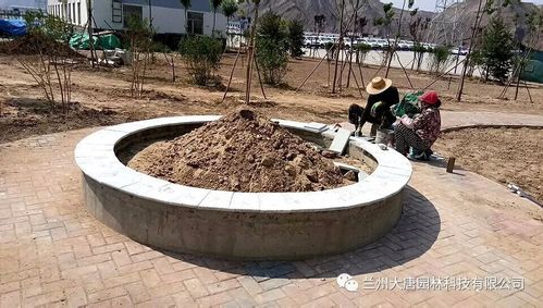 兰州铁路综合货场新建营业办公楼园林绿化工程